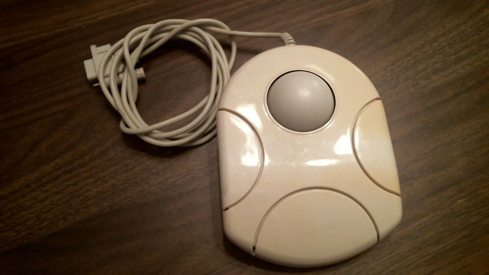 TrackBall mouse 9-pin connector IOWCTB-400 3-button large controller