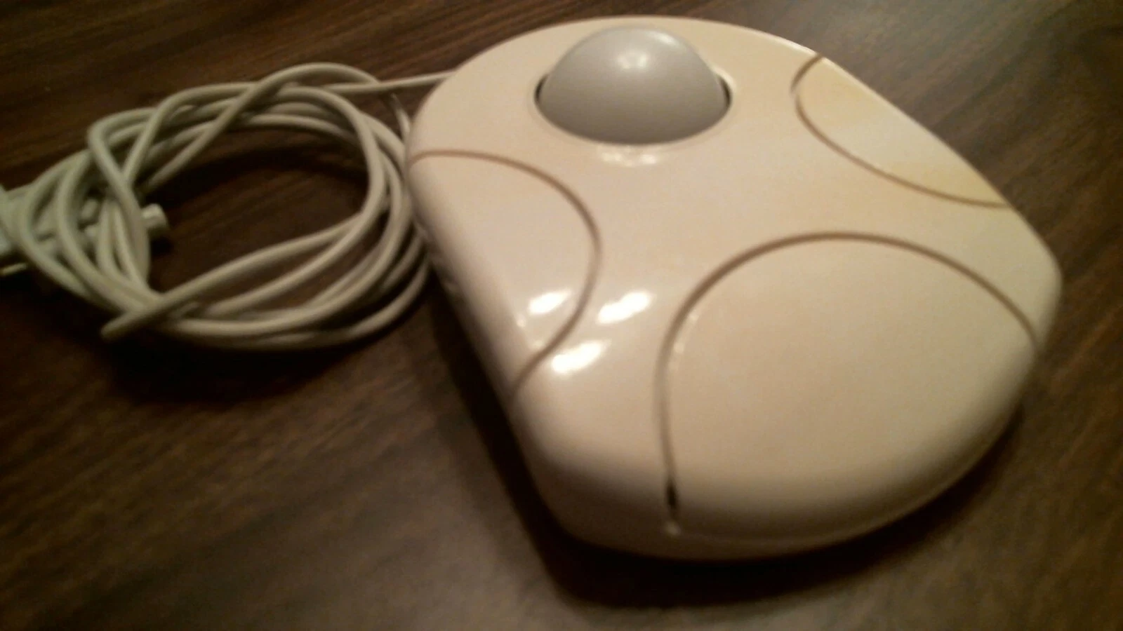 TrackBall mouse 9-pin connector IOWCTB-400 3-button large controller - image 2