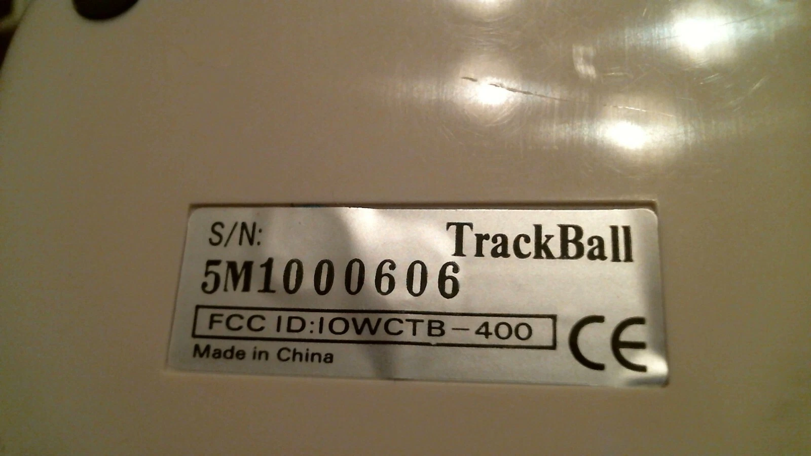 TrackBall mouse 9-pin connector IOWCTB-400 3-button large controller - image 4