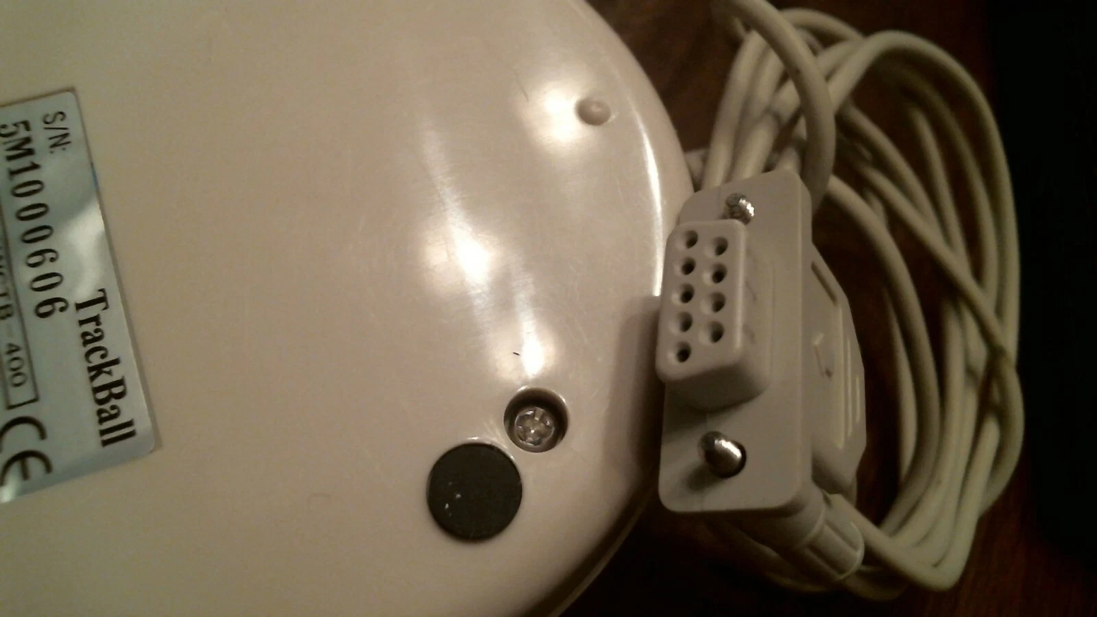 TrackBall mouse 9-pin connector IOWCTB-400 3-button large controller - image 5