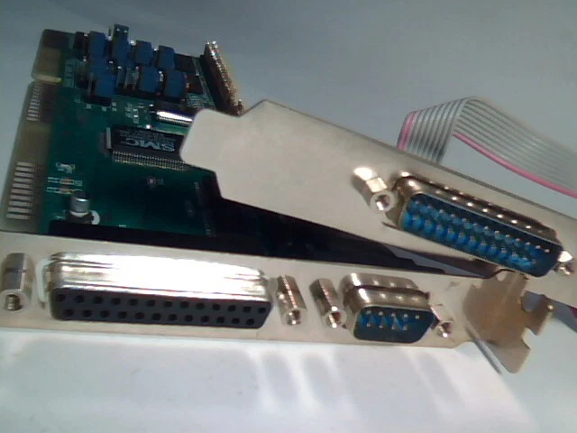 BOCA Research Multi-IO I/O ISA card EUD 5U9 BRI4445 SMC FDC37C666GT - image 3