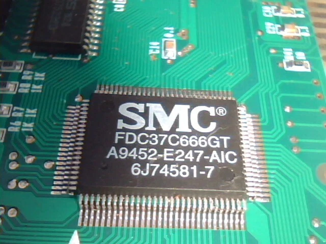 BOCA Research Multi-IO I/O ISA card EUD 5U9 BRI4445 SMC FDC37C666GT - image 4