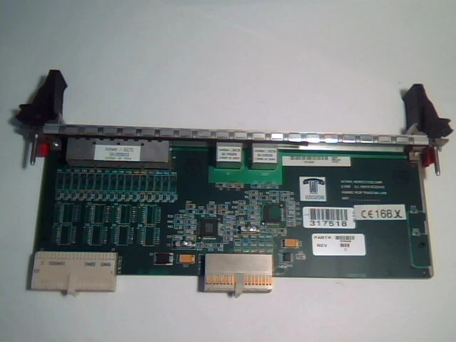 Natural Microsystems 5908 Rev2 Transition 4 T1/E1 Back Card SM0400 from CG6000C