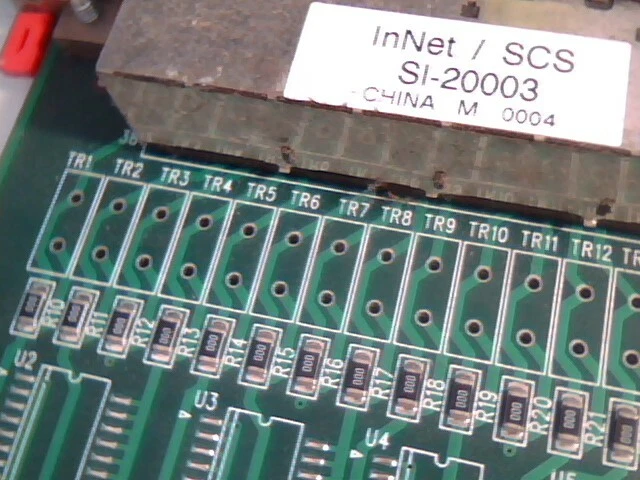 Natural Microsystems 5908 Rev2 Transition 4 T1/E1 Back Card SM0400 from CG6000C - image 7