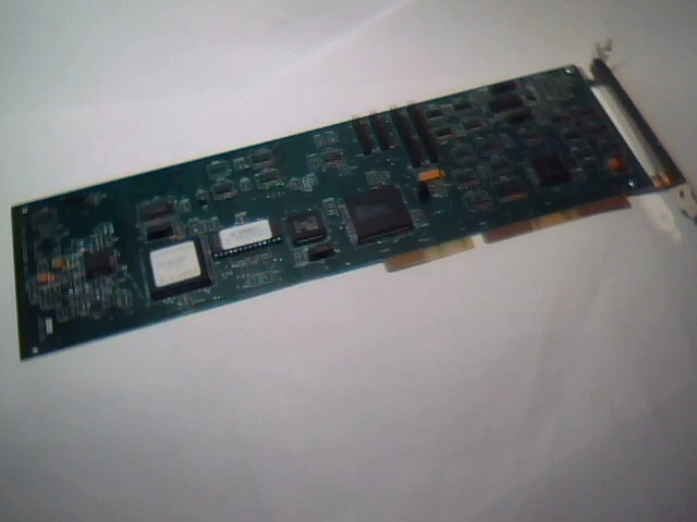 SMS OMTI 8240 MFM Hard Disk Drive Controller Card ISA HD 0005672 RevF 1989 AT