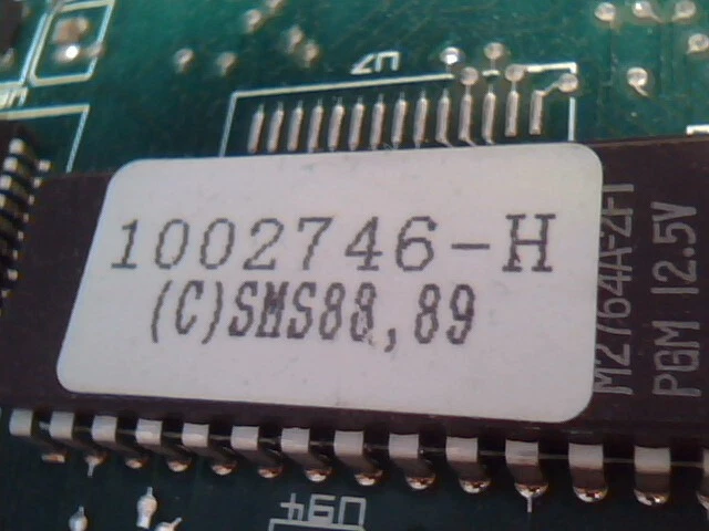 SMS OMTI 8240 MFM Hard Disk Drive Controller Card ISA HD 0005672 RevF 1989 AT - image 8