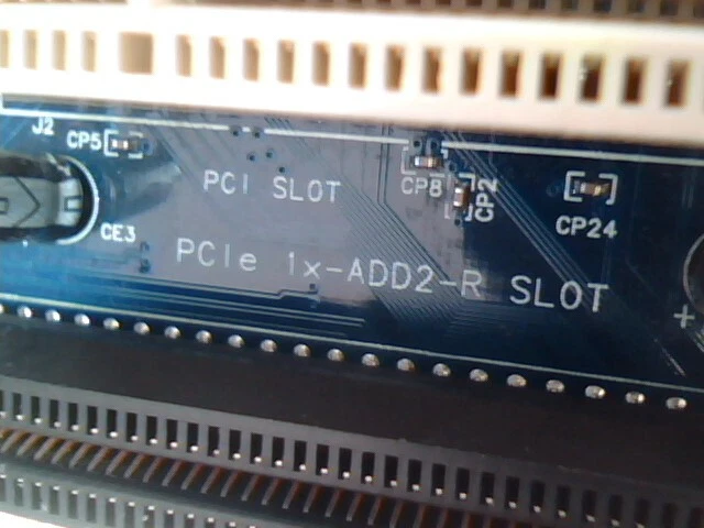 PCIe 1X-ADD2-R SLOT PCI/ADD2-R RISER V3.1 riser card bus extension PCI-E refurb - image 3