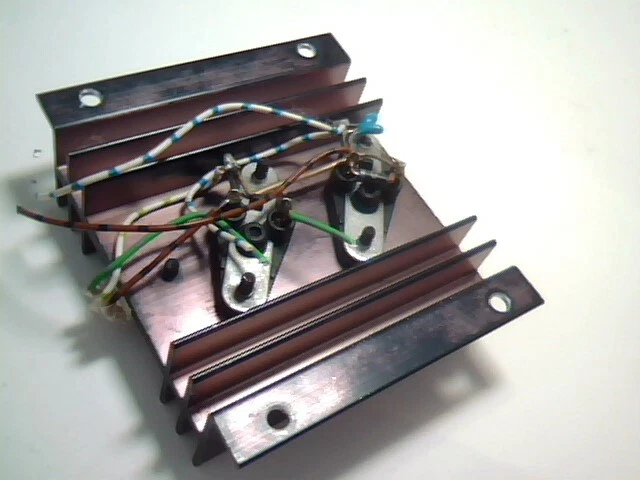 2N3055 LAS1528 1978 1979 Power Transistor and BD441 on heatsink vintage - image 2