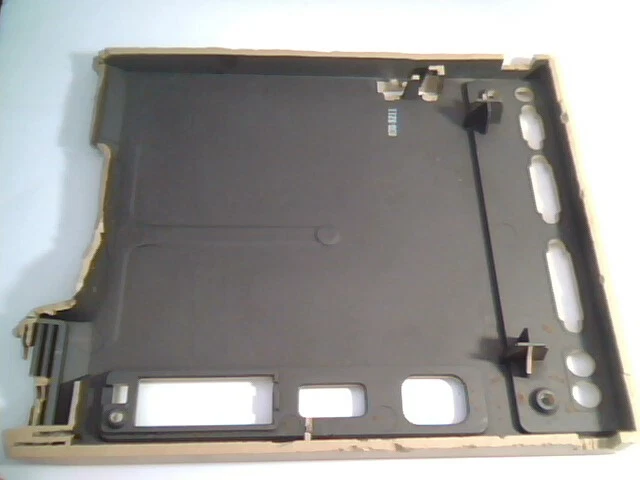 Macintosh Plus 1MB - Back panel of Case - with label and STEVE JOBS SIGNATURE - image 2