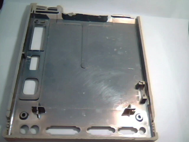 Macintosh Plus 1MB - Back panel of Case - with label and STEVE JOBS SIGNATURE -3 - image 2