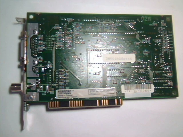DEC EtherWorks DE100 70-26601-01 A01 Ethernet Network NIC Card ISA 8bit vintage - image 2