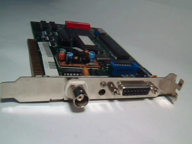 DEC EtherWorks DE100 70-26601-01 A01 Ethernet Network NIC Card ISA 8bit vintage - image 3
