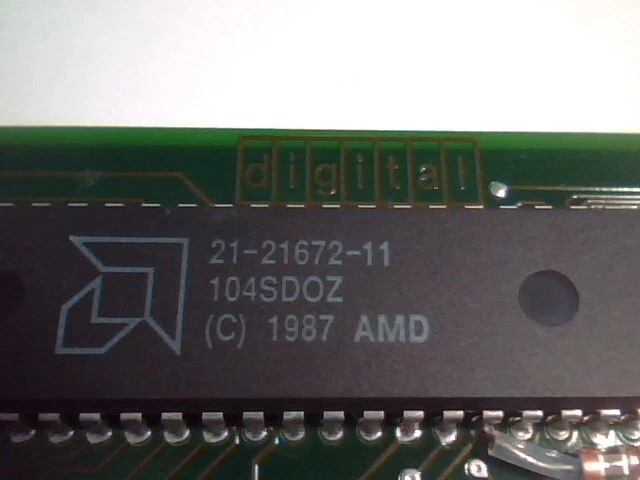 DEC EtherWorks DE100 70-26601-01 A01 Ethernet Network NIC Card ISA 8bit vintage - image 6