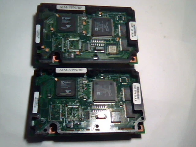 MATCHED PAIR of Cisco AIM-VPN/BP 2600 series VPN Advanced Integration Module