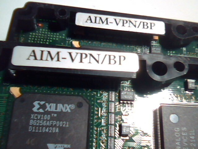 MATCHED PAIR of Cisco AIM-VPN/BP 2600 series VPN Advanced Integration Module - image 3