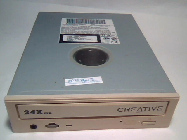 CD-ROM Drive CREATIVE Matsushita CR-587-B 24X 40-pin IDE ATA 1998 CRE-BTB