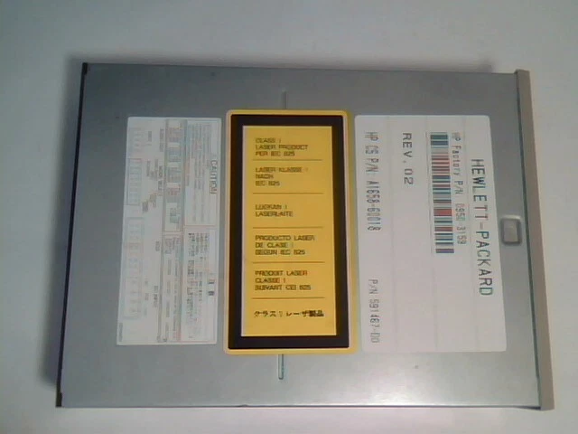 CD-ROM Drive HP 0950-3159 A1658-60018 Rev.02 Toshiba XM-5701B 50-pin SCSI - image 2