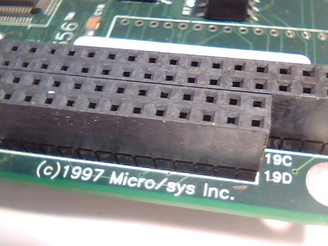 Micro/Sys MPC356-T Ethernet Adapter with twisted pair RJ45, 16-bit PC/104 - image 3