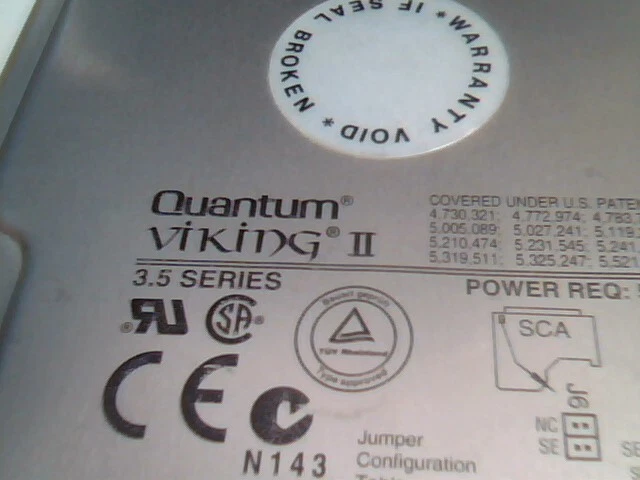 Hard Disk Drive SCSI 68-pin Quantum Viking II 4.5W PX04W011 Rev 02-E SPX5 2080 - image 6