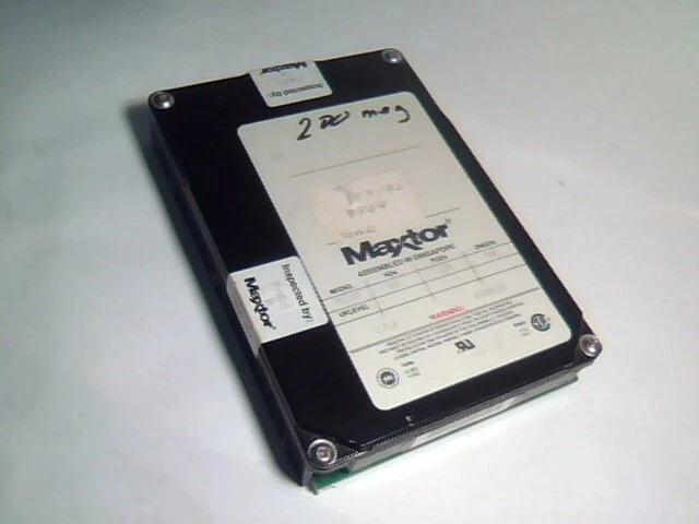 Hard Disk Drive IDE Maxtor 7213AT 200MB 30A 63A 56A C,B,B B10BDEJS ✅TESTED