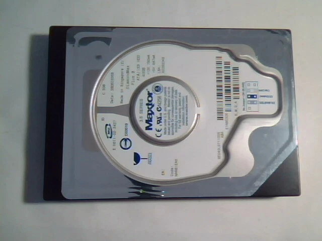 Hard Disk Drive IDE 40-pin Maxtor DiamondMax Plus 8 ATA/133 HDD 40GB ✅TESTED - image 2