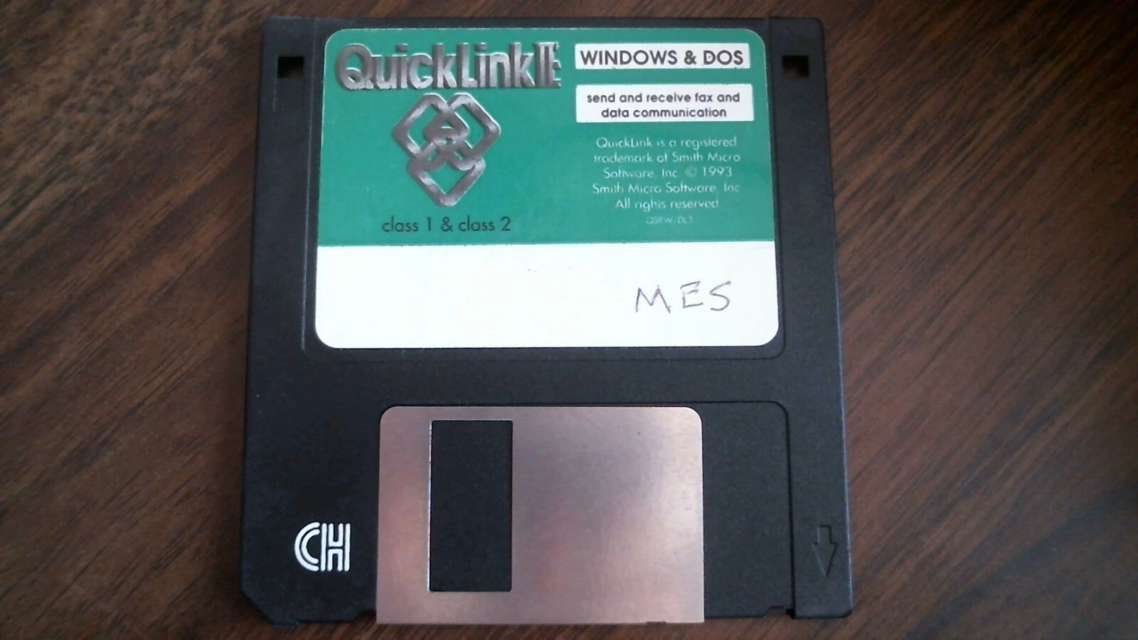 QuickLink IE Windows DOS send receive fax data communication floppy disk 3.5 in - image 2