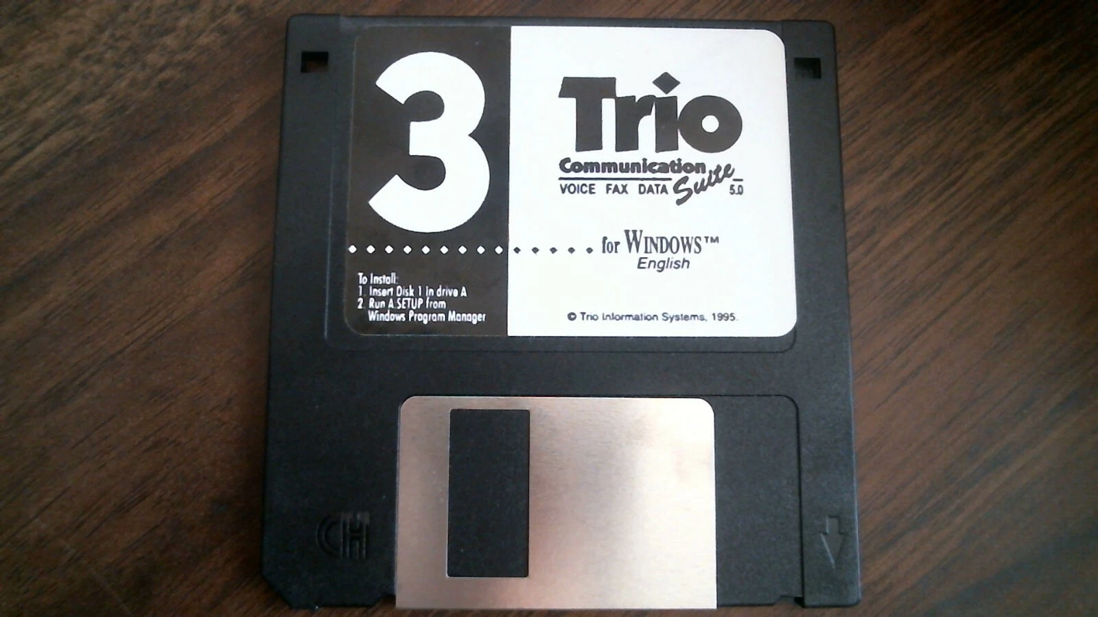 3 Trio Communication Voice Fax Data Suite 5.0 Windows 1995 floppy disk 3.5 inch - image 2