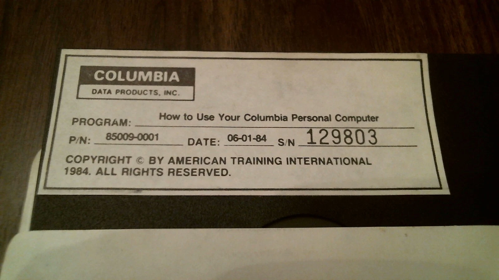 Columbia Data Products How to Use Your Personal Computer - floppy disk 5.25 inch - image 3