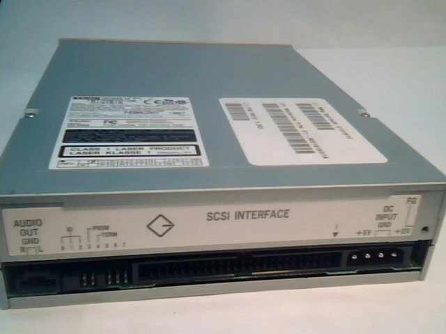 CD-ROM Drive Motorola 01-W2191E01A 1.0D TEAC CD-516S/M-U 50-PIN SCSI 1997✅TESTED - image 4