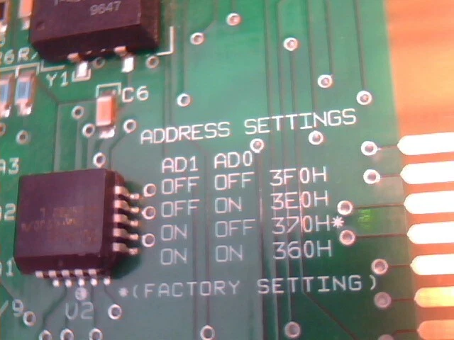 ACCE2MG High Speed Tape and Floppy Controller Adapter Card 8-bit ISA XT/AT DMA - image 5