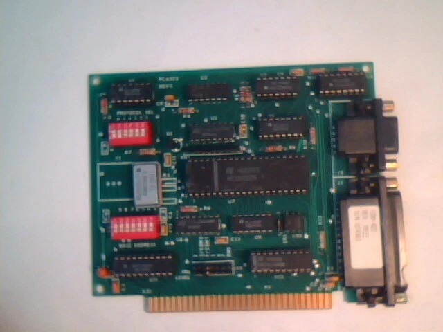 ACB PC6322 PC 6322 COM-422 RS-422 dual port interface card 8-bit ISA vintage