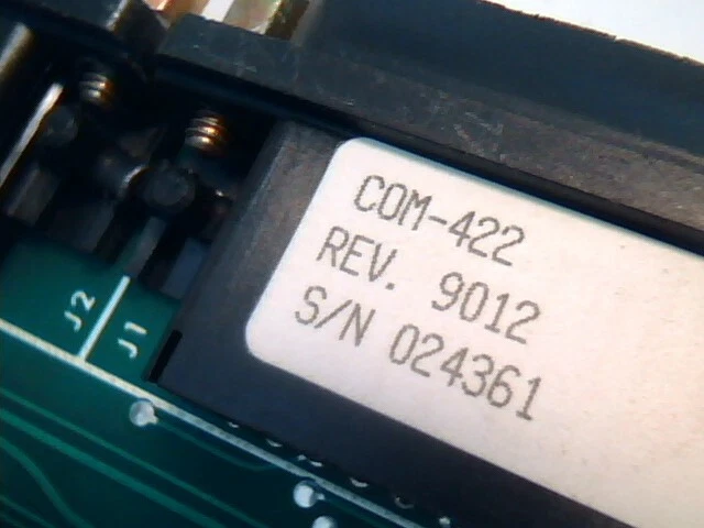 ACB PC6322 PC 6322 COM-422 RS-422 dual port interface card 8-bit ISA vintage - image 6