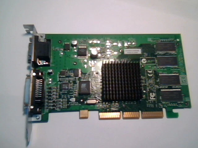 AGP Video Graphics Card PowerMac G4 nVidia P66 600-9090 630-3674 64MB ADC