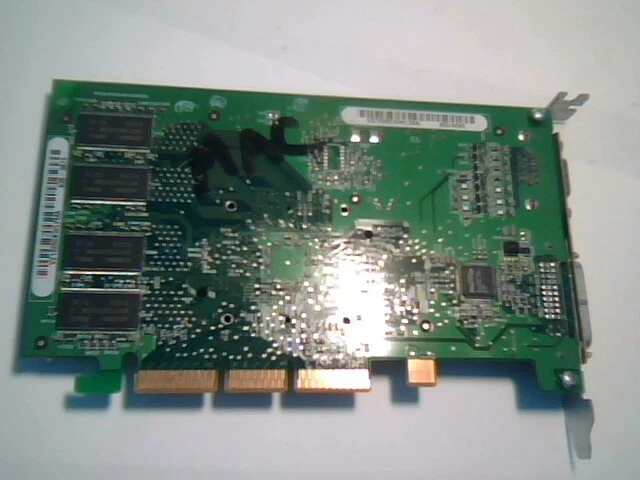 AGP Video Graphics Card PowerMac G4 nVidia P66 600-9090 630-3674 64MB ADC - image 2