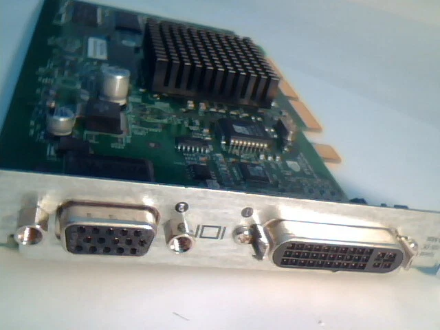 AGP Video Graphics Card PowerMac G4 nVidia P66 600-9090 630-3674 64MB ADC - image 3