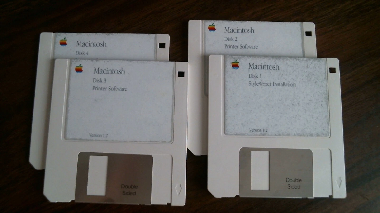 Apple Macintosh StyleWriter Printer install Version 1.2 - floppy disk 3.5 inch