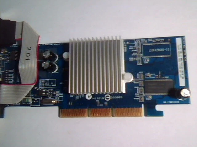 AGP Video Graphics Card ASUS V9400-X/TD/64M/A 9400 - image 2
