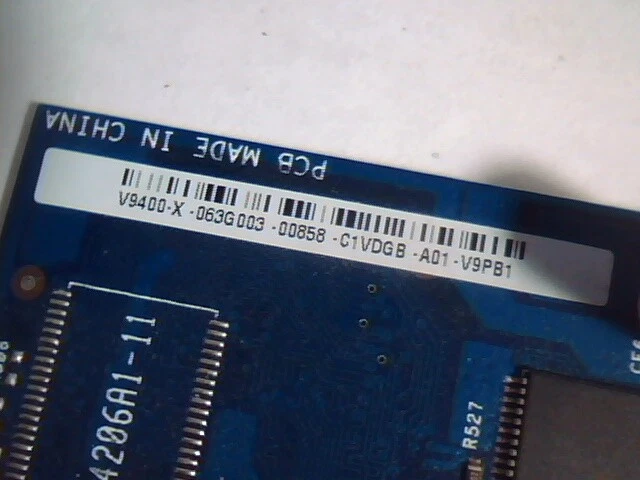 AGP Video Graphics Card ASUS V9400-X/TD/64M/A 9400 - image 4