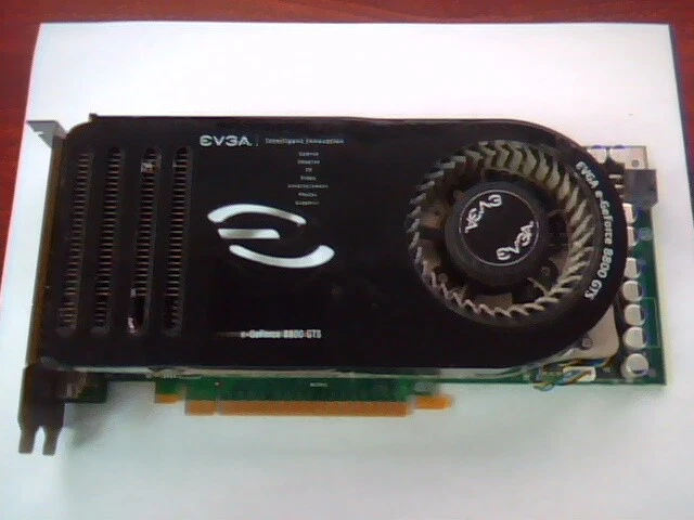 PCI-E Video Graphics Card EVGA e-GeForce 8800 GTS 320-P2-N811-AR