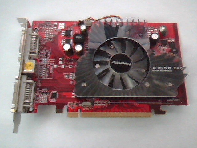 PCI-E Video Graphics Card X1600 Pro GameFX 512MB ATI DDR2 LFR53B