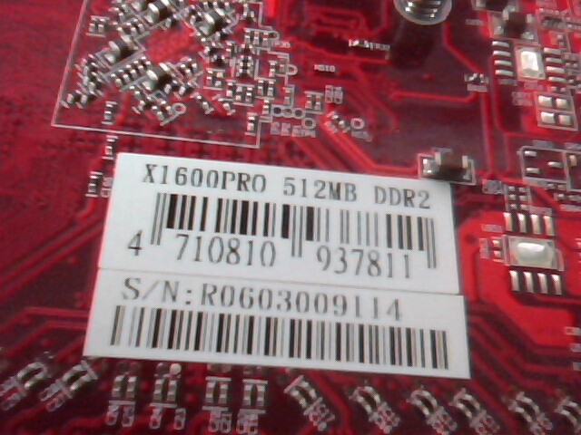PCI-E Video Graphics Card X1600 Pro GameFX 512MB ATI DDR2 LFR53B - image 5