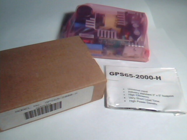 Cortech Systems GPS 65-2000-H open frame power supply 40W/65W dual 3.3V 12V