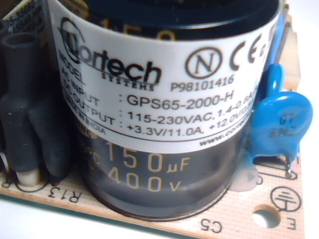 Cortech Systems GPS 65-2000-H open frame power supply 40W/65W dual 3.3V 12V - image 4