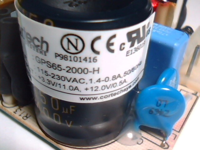 Cortech Systems GPS 65-2000-H open frame power supply 40W/65W dual 3.3V 12V - image 5