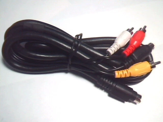 ATI All-In-Wonder Pro Output Adapter Cable 10-pin DIN RCA S-Video