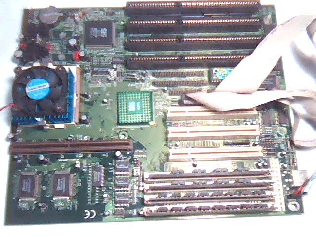 Motherboard Pentium SuperSocket7 BCM SQ585 PS/2 Mouse Keyboard 4 ISA LOADED