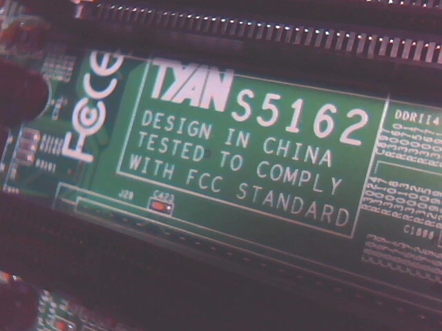 NEW Tyan System Board Motherboard S5162 Tomcat S5112G2NR Socket775 pentium D LGA - image 8