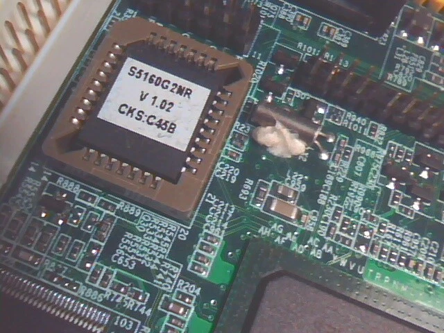 Motherboard Pentium Tyan Tomcat S5160 S5160G2NR R04 BIOS v1.02 dual PCIE network - image 5