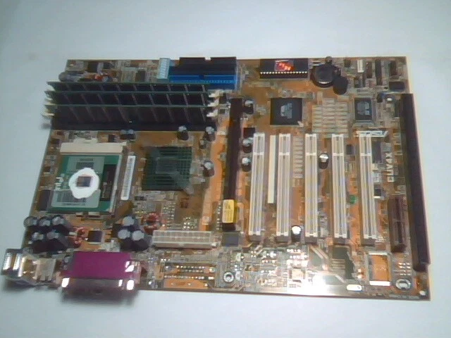 Motherboard Pentium Socket370 ASUS CUV4X Rev 1.03 AGP Pro AMR w CPU + RAM