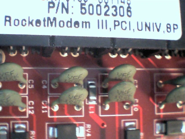 Comtrol Rocketmodem III PCI 8 Port v.90 uPCI 5002306 5302305 RevC - image 4